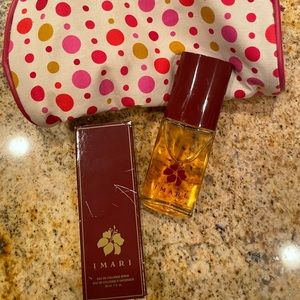 Avon with cosmetic bag